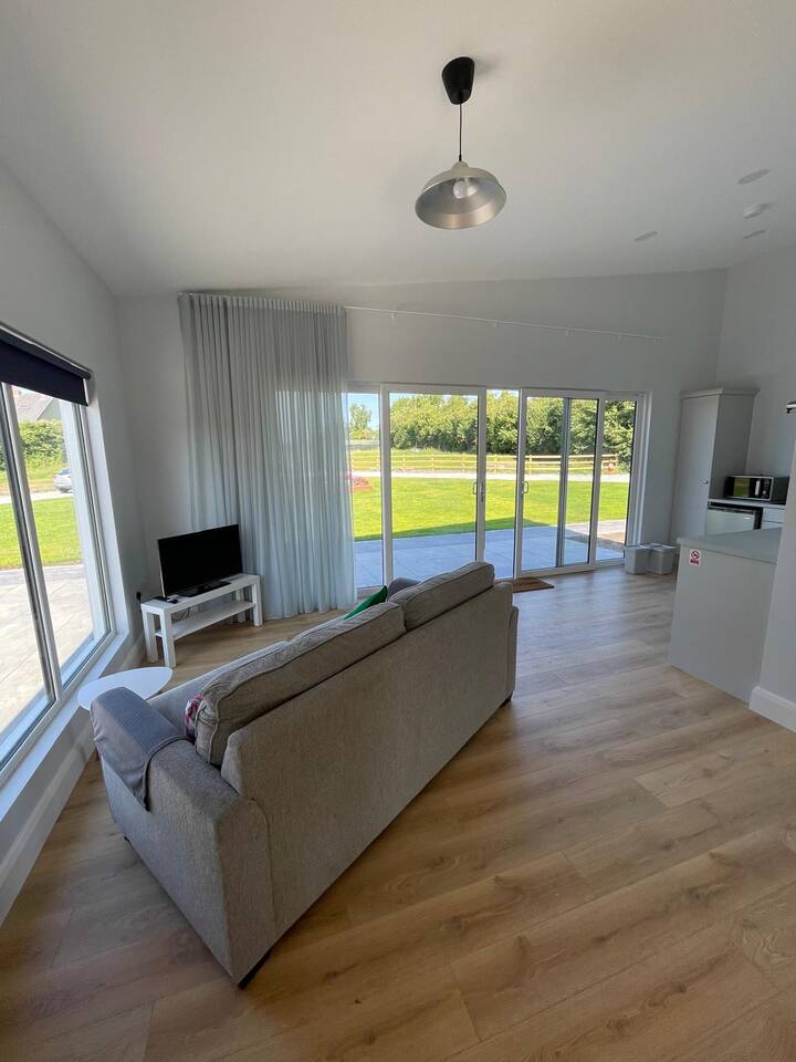 Shared sitting room in group accommodation