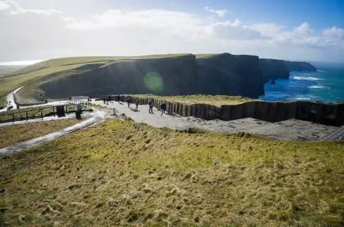 The Cliffs of Moher on Ireland's Atlantic coast